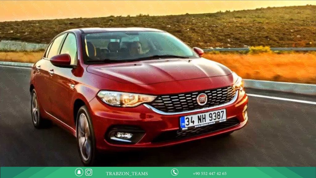 استئجار سيارة FIAT EGEA 2 سيارة فيات ايجيا بدون سائق في طرابزون