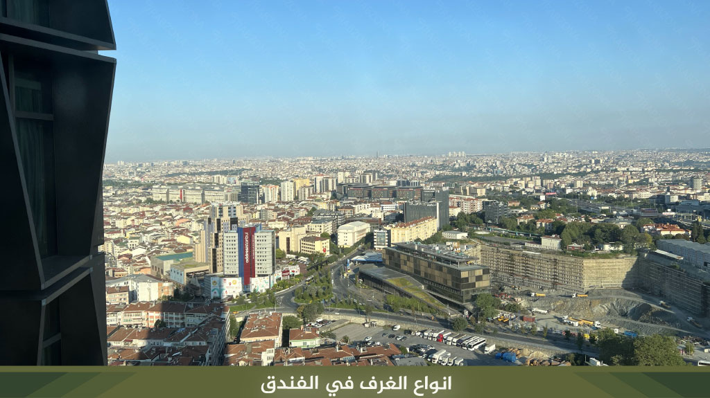 انواع الغرف في الفندق