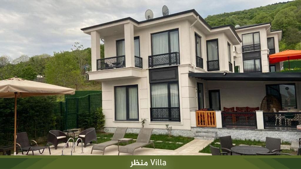 Villa منظر - اكواخ صبنجة مع مسبح خاص
