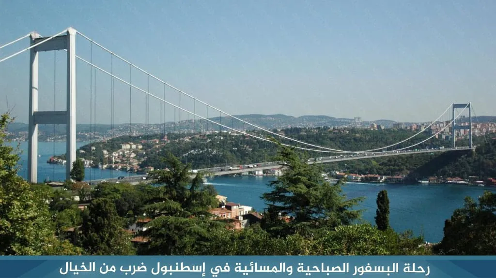 رحلة البوسفور من أمينونو 2026 | المواعيد والأسعار 1 رحلة البسفور الصباحية والمسائية في إسطنبول ضرب من الخيال