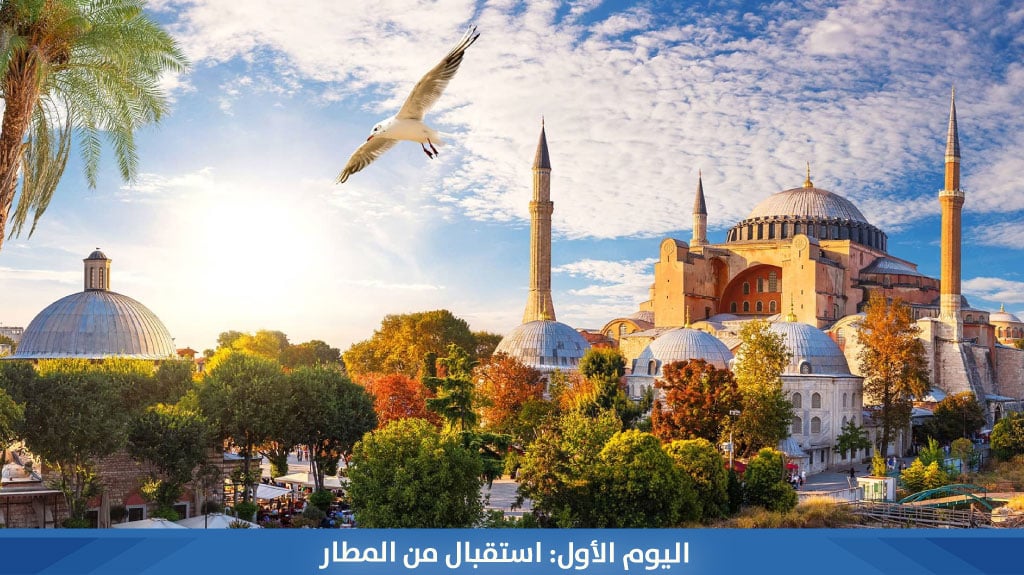 اليوم الأول: استقبال من المطار