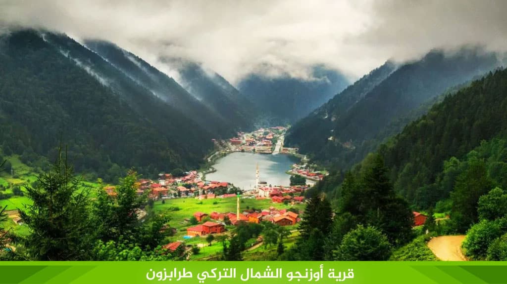 قرية أوزنجو الشمال التركي طرابزون