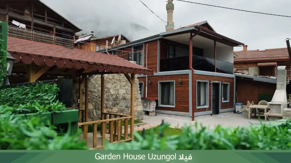 فلل للايجار في اوزنجول اطلالة على بحيرة اوزنجول والجبال الخضراء 5 فيلا Garden House Uzungol