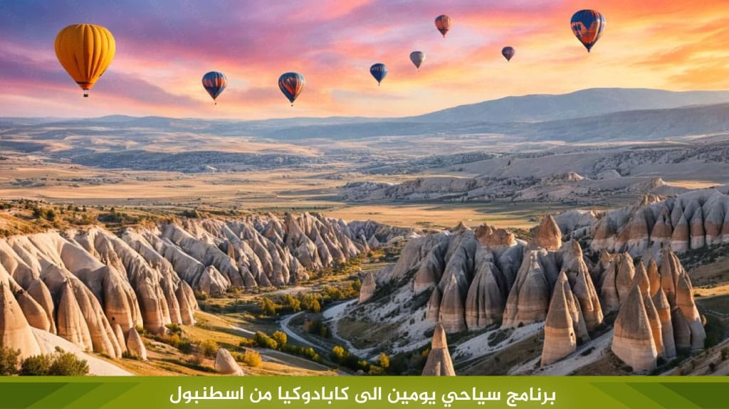 برنامج سياحي يومين الى كابادوكيا من اسطنبول