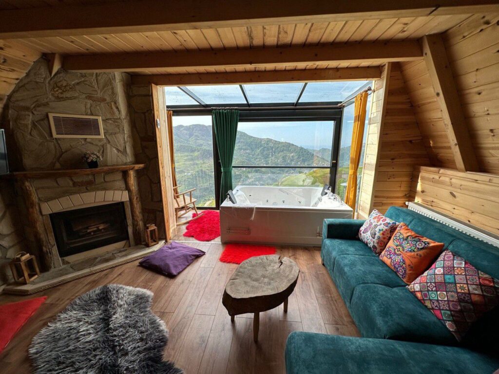 كوخ ايدر على الجبل 