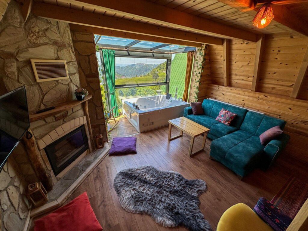 كوخ ايدر على الجبل 