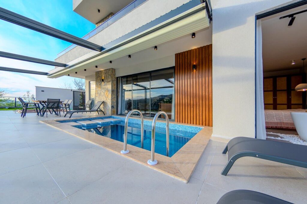 أجمل اكواخ ايدر على النهر بإطلالة جبلية – دليل 2026 31 Bohemi Villa Bungalov