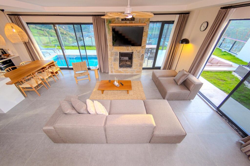 أجمل اكواخ ايدر على النهر بإطلالة جبلية – دليل 2026 32 Bohemi Villa Bungalov