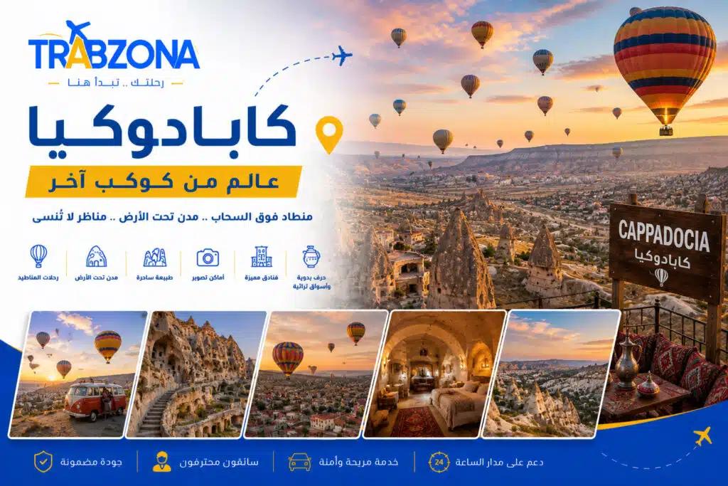 كابادوكيا من أجمل مدن ووجهات تركيا السياحية