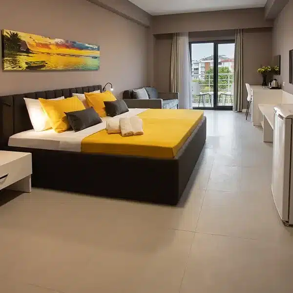 إحدى غرف فندق فيرست جوي طرابزون