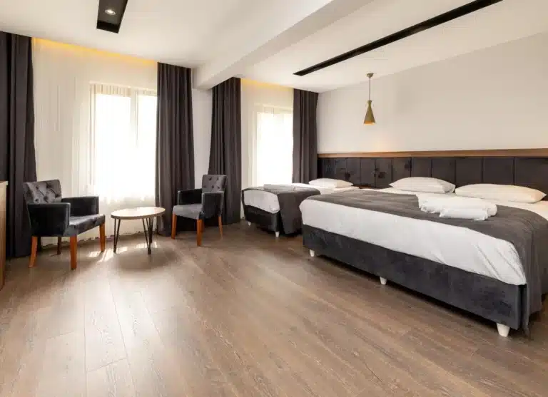 غرفة مزدوجة بفندق Türkler Suite طرابزون